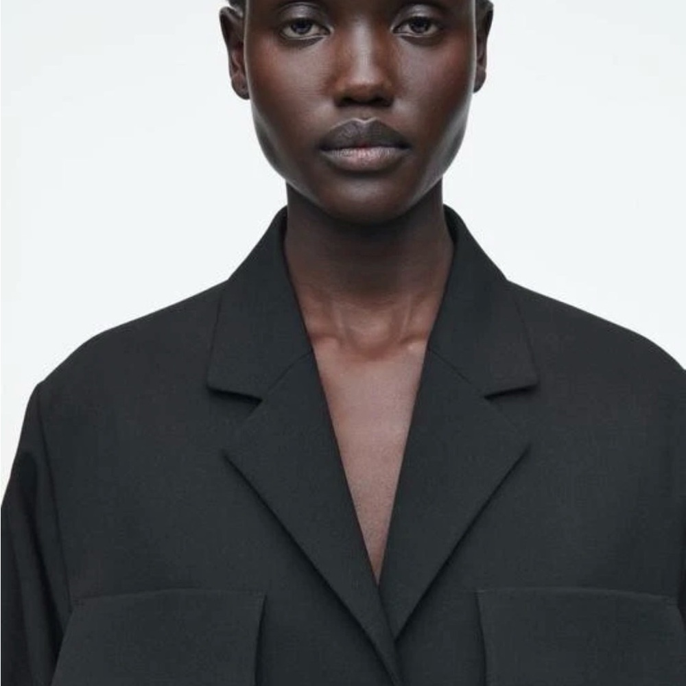 COS Utility Blazer Black 06 - Picture 6 of 7